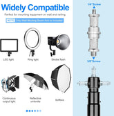 42In Adjustable Wall Mounting Boom Arm 180°Rotation Heavy Duty Triangle Bracket Mounting Bar